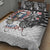 USA Darts Quilt Bed Set American Bald Eagle with Grunge Style - Wonder Print Shop