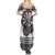 USA Darts Summer Maxi Dress American Bald Eagle with Grunge Style