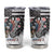 USA Darts Tumbler Cup American Bald Eagle with Grunge Style