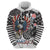 USA Darts Zip Hoodie American Bald Eagle with Grunge Style - Wonder Print Shop