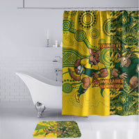 Custom South Africa vs Australia Bathroom Set Springboks Wallabies Two Nations One Battle