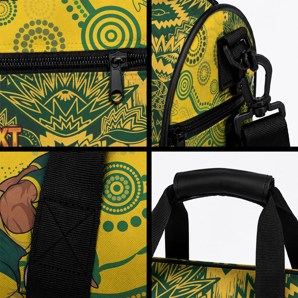 Custom South Africa vs Australia Duffle Bag Springboks Wallabies Two Nations One Battle