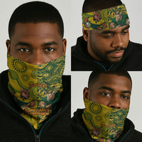 Custom South Africa vs Australia Neck Gaiter Springboks Wallabies Two Nations One Battle