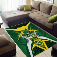 South Africa Springbok Custom Area Rug Rugby se Grootste Wedywering