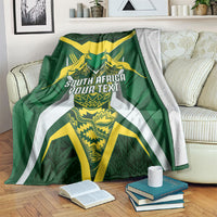 South Africa Springbok Custom Blanket Rugby se Grootste Wedywering