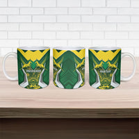 South Africa Springbok Custom Ceramic Mug Rugby se Grootste Wedywering