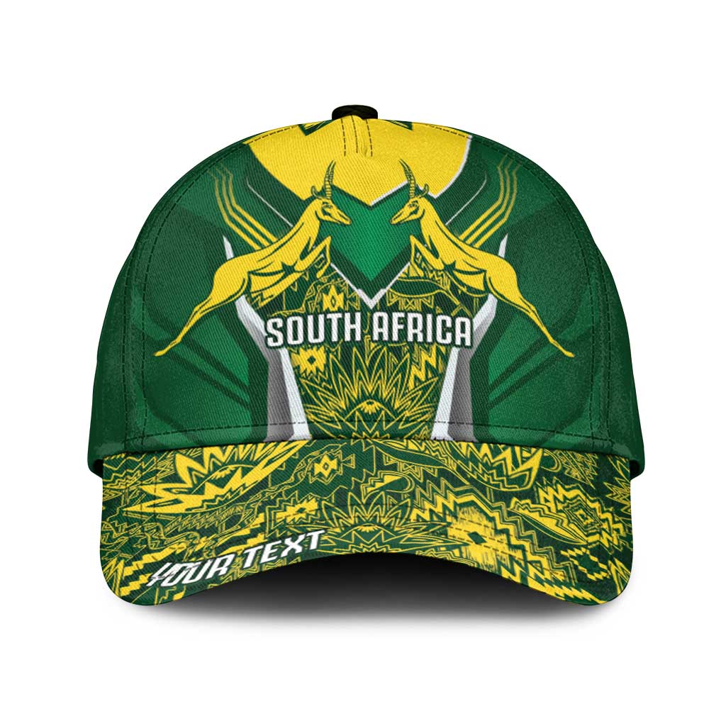 South Africa Springbok Personalized Classic Cap Rugby se Grootste Wedywering