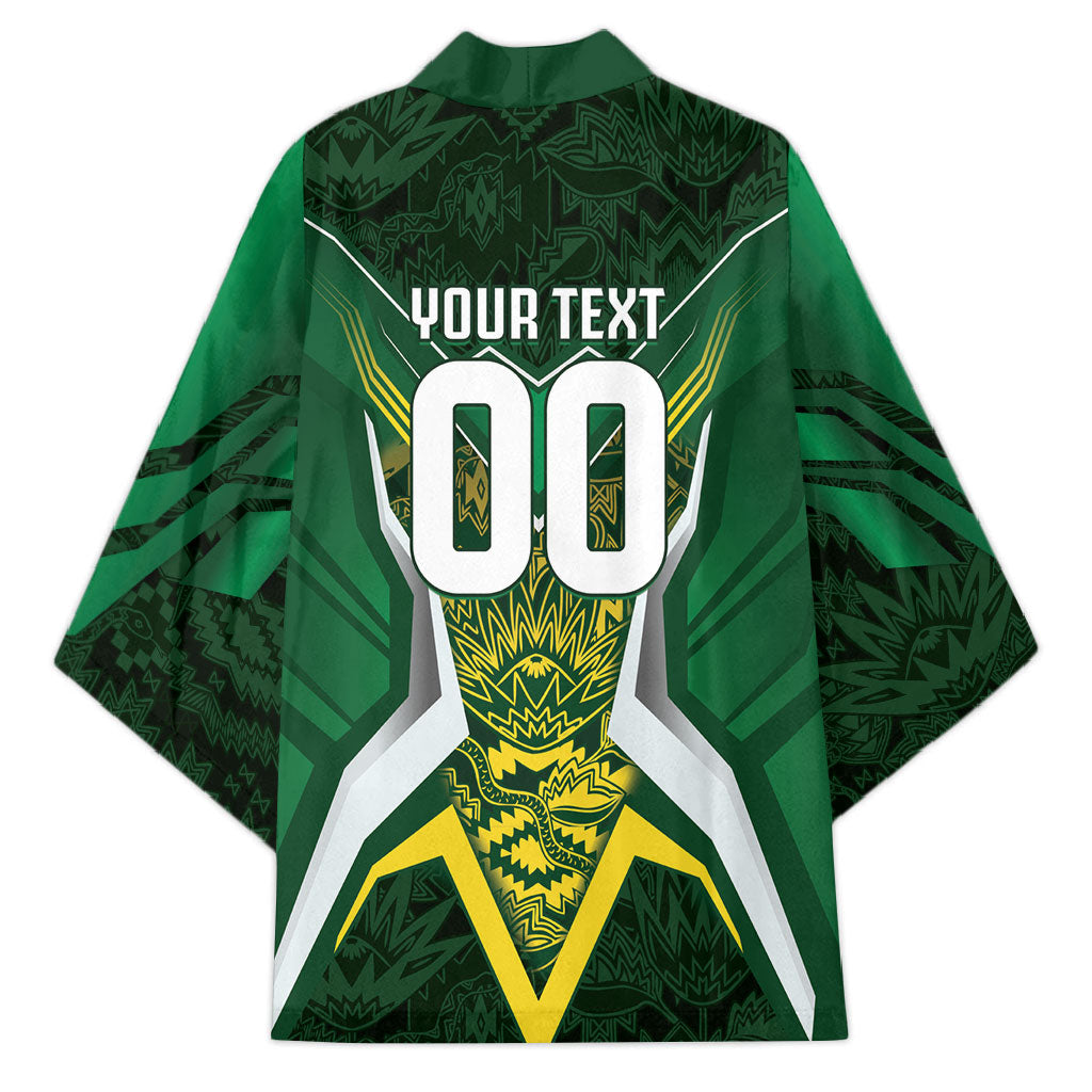 South Africa Springbok Custom Kimono Rugby se Grootste Wedywering