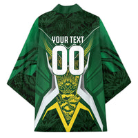 South Africa Springbok Custom Kimono Rugby se Grootste Wedywering