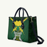 South Africa Springbok Custom Leather Bag Rugby se Grootste Wedywering