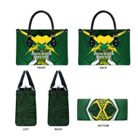 South Africa Springbok Custom Leather Bag Rugby se Grootste Wedywering