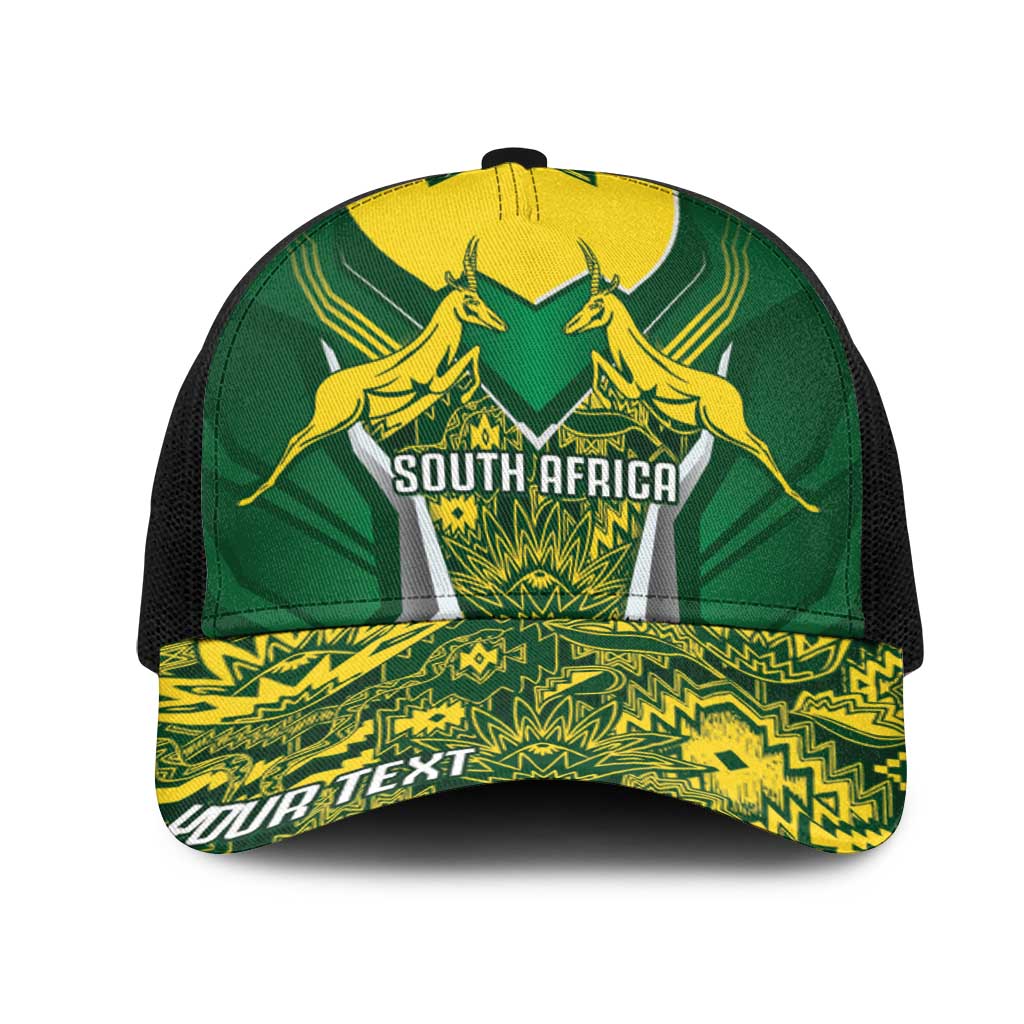 South Africa Springbok Personalized Mesh Trucker Cap Rugby se Grootste Wedywering
