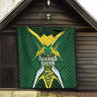 South Africa Springbok Custom Quilt Rugby se Grootste Wedywering