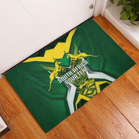 South Africa Springbok Custom Rubber Doormat Rugby se Grootste Wedywering