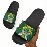 South Africa Springbok Custom Slide Sandals Rugby se Grootste Wedywering