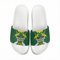 South Africa Springbok Custom Slide Sandals Rugby se Grootste Wedywering