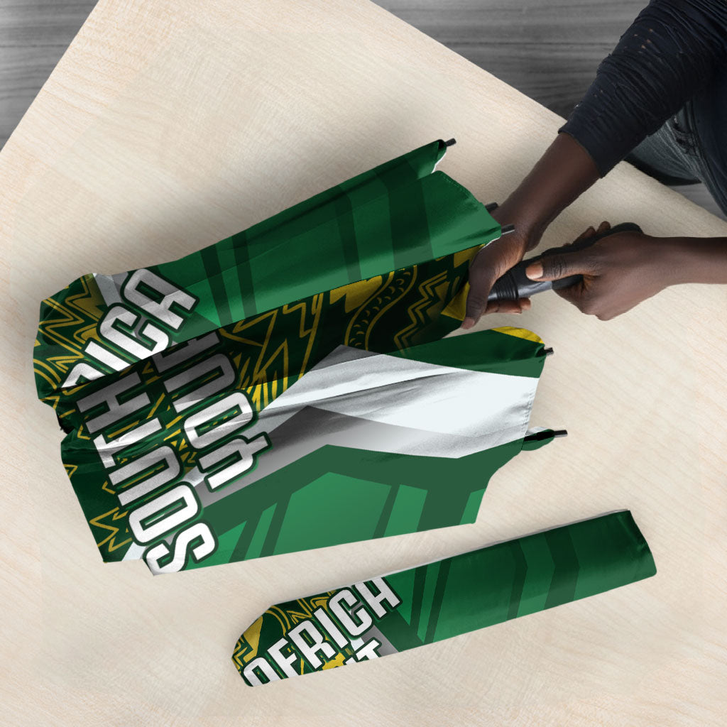 South Africa Springbok Custom Umbrella Rugby se Grootste Wedywering