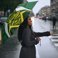 South Africa Springbok Custom Umbrella Rugby se Grootste Wedywering