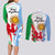 Wales Argentina Rugby Couples Matching Long Sleeve Bodycon Dress and Long Sleeve Button Shirts The Welsh Dragon and Sol De Mayo World Cup 2023 LT9 - Wonder Print Shop