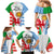 Wales Argentina Rugby Family Matching Mermaid Dress and Hawaiian Shirt The Welsh Dragon and Sol De Mayo World Cup 2023 LT9 - Wonder Print Shop