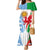 Wales Argentina Rugby Family Matching Mermaid Dress and Hawaiian Shirt The Welsh Dragon and Sol De Mayo World Cup 2023 LT9 - Wonder Print Shop