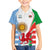 Wales Argentina Rugby Family Matching Off Shoulder Long Sleeve Dress and Hawaiian Shirt The Welsh Dragon and Sol De Mayo World Cup 2023 - Wonder Print Shop