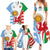 Wales Argentina Rugby Family Matching Summer Maxi Dress and Hawaiian Shirt The Welsh Dragon and Sol De Mayo World Cup 2023 - Wonder Print Shop