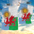 Wales Argentina Rugby Garden Flag The Welsh Dragon and Sol De Mayo World Cup 2023 - Wonder Print Shop