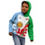 Wales Argentina Rugby Kid Hoodie The Welsh Dragon and Sol De Mayo World Cup 2023 - Wonder Print Shop