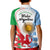 Wales Argentina Rugby Kid Polo Shirt The Welsh Dragon and Sol De Mayo World Cup 2023 - Wonder Print Shop