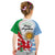 Wales Argentina Rugby Kid T Shirt The Welsh Dragon and Sol De Mayo World Cup 2023 - Wonder Print Shop