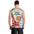 Wales Argentina Rugby Men Tank Top The Welsh Dragon and Sol De Mayo World Cup 2023 - Wonder Print Shop