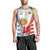 Wales Argentina Rugby Men Tank Top The Welsh Dragon and Sol De Mayo World Cup 2023 - Wonder Print Shop