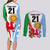 Custom Wales Argentina Rugby Couples Matching Long Sleeve Bodycon Dress and Long Sleeve Button Shirts The Welsh Dragon and Sol De Mayo World Cup 2023 LT9 - Wonder Print Shop