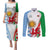 Custom Wales Argentina Rugby Couples Matching Puletasi Dress and Long Sleeve Button Shirts The Welsh Dragon and Sol De Mayo World Cup 2023 LT9 - Wonder Print Shop