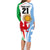 Custom Wales Argentina Rugby Family Matching Long Sleeve Bodycon Dress and Hawaiian Shirt The Welsh Dragon and Sol De Mayo World Cup 2023 LT9 - Wonder Print Shop