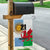 Custom Wales Argentina Rugby Garden Flag The Welsh Dragon and Sol De Mayo World Cup 2023 - Wonder Print Shop