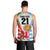 Custom Wales Argentina Rugby Men Tank Top The Welsh Dragon and Sol De Mayo World Cup 2023 - Wonder Print Shop