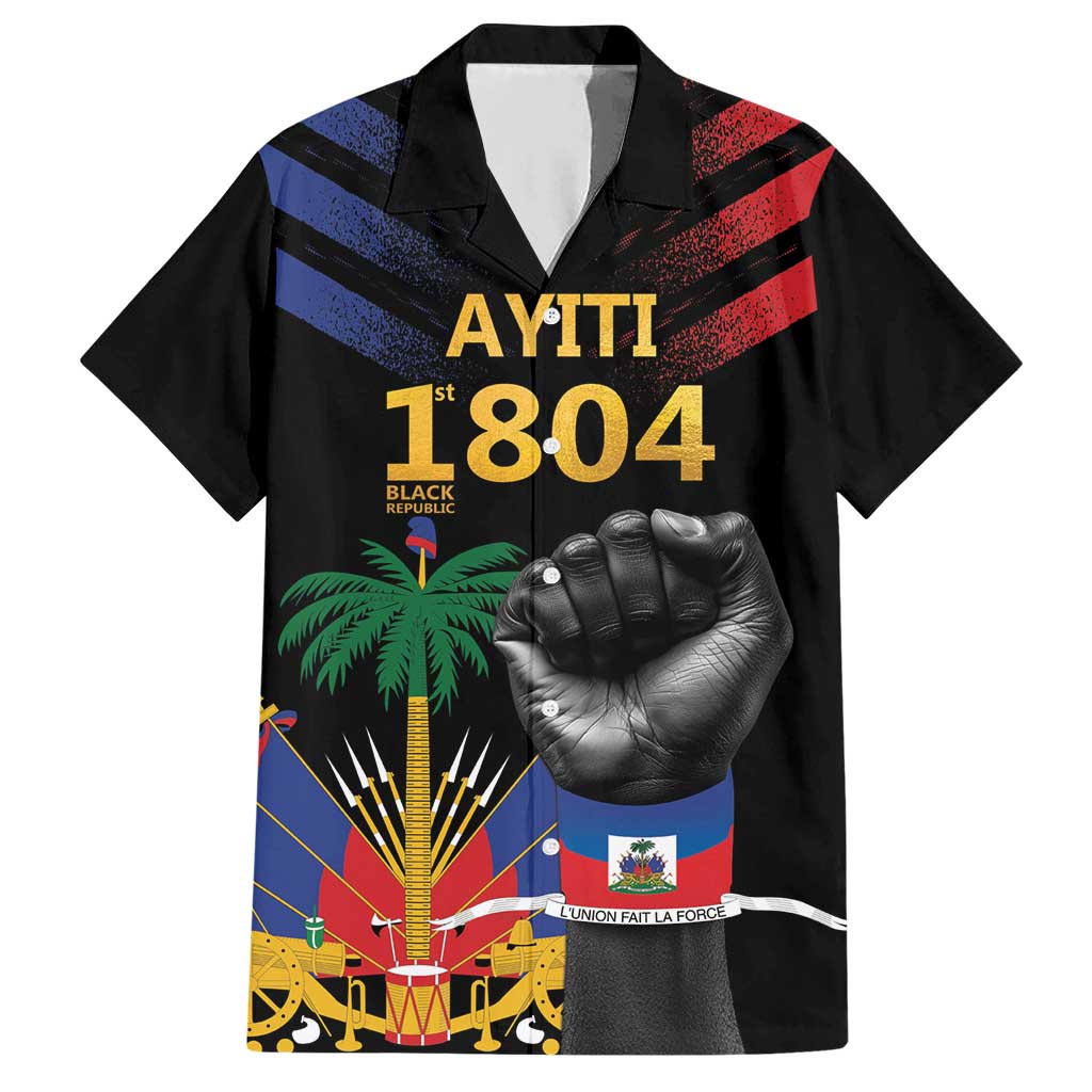 Haiti Independence Day Hawaiian Shirt The First Black Republic Since 1804 - Wonder Print Shop