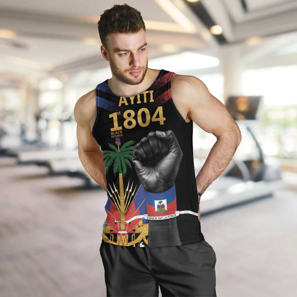 Haiti Independence Day Men Tank Top The First Black Republic Since 1804