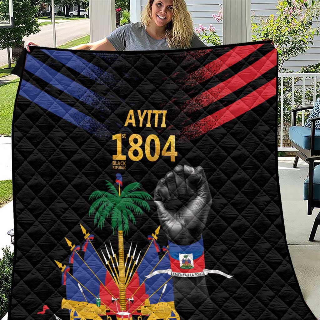 Haiti Independence Day Quilt The First Black Republic Since 1804 - Wonder Print Shop