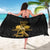 Haitian Negre Marron 1804 Sarong Black Polynesian Pattern