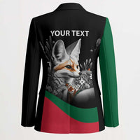 Personalized Algeria Blazer Algerian Flag With a Fennec Fox - Wonder Print Shop