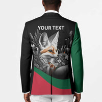 Personalized Algeria Blazer Algerian Flag With a Fennec Fox - Wonder Print Shop