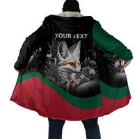Personalized Algeria Cloak Algerian Flag With a Fennec Fox - Wonder Print Shop