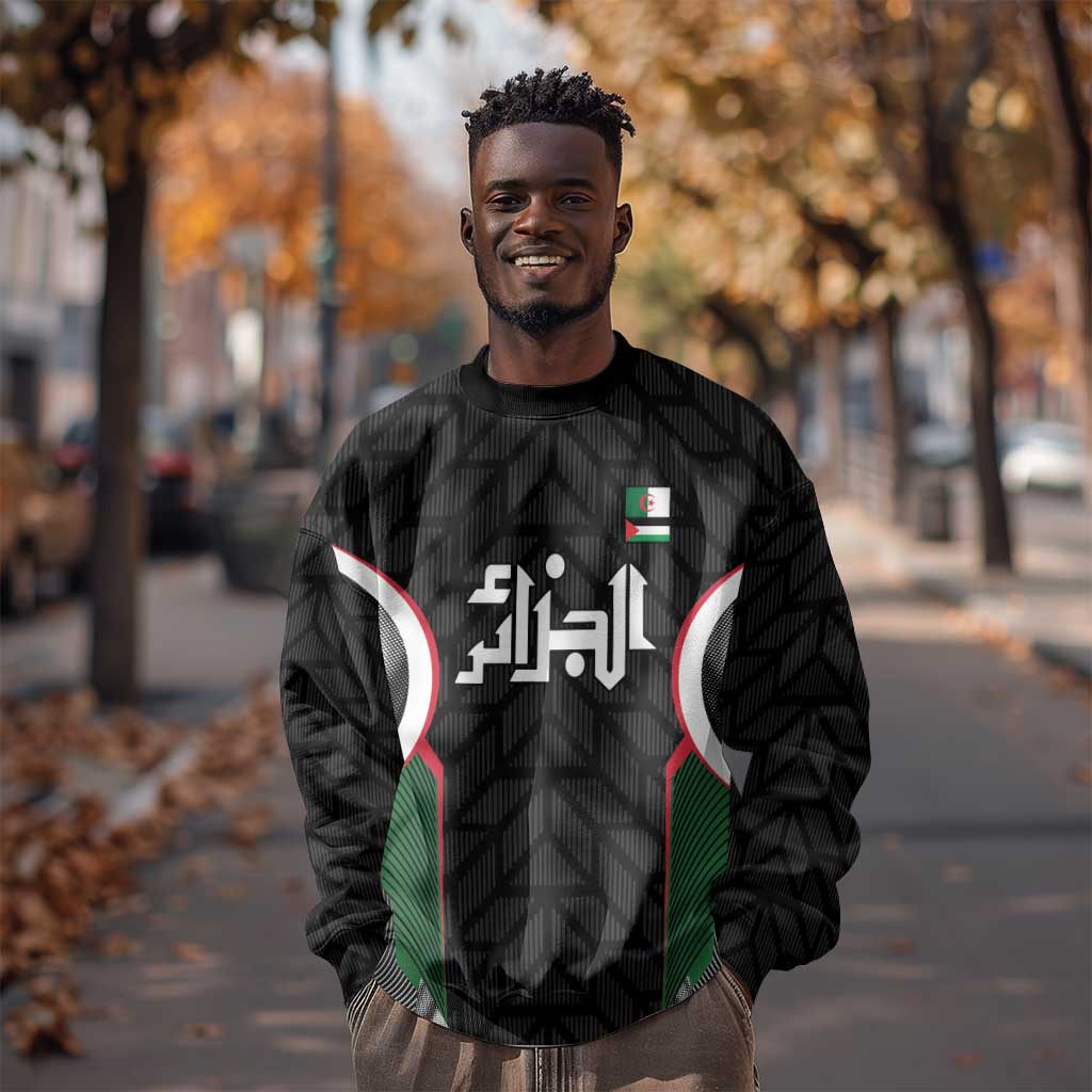 Custom Football Algeria Palestine Sweatshirt Special Edition 2023-2024 - Wonder Print Shop