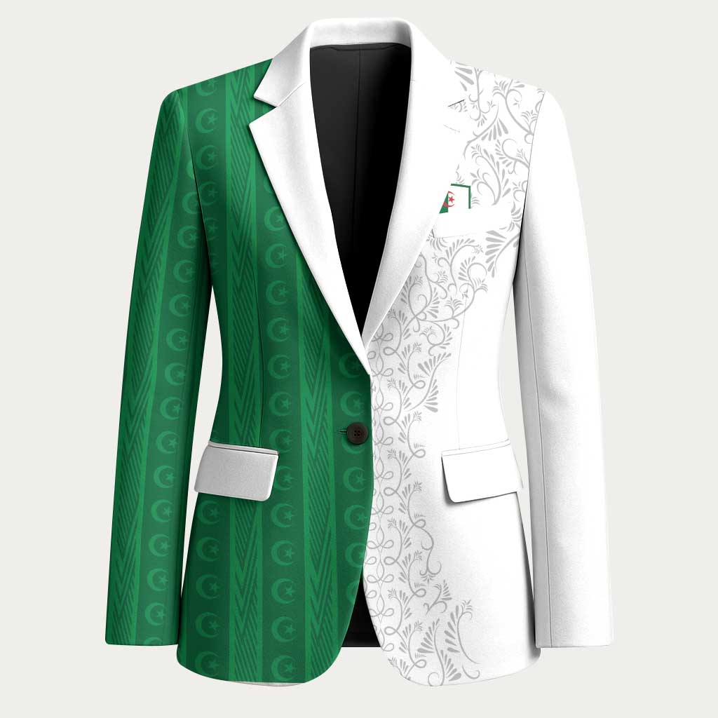 World Football 2026 Algeria Custom Blazer Algeria Culture Heritage - Wonder Print Shop