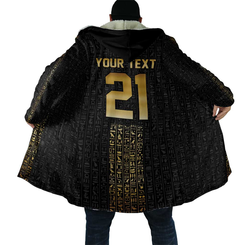 World Football 2026 Egypt Custom Cloak Ancient Egyptian Hieroglyphs - Wonder Print Shop