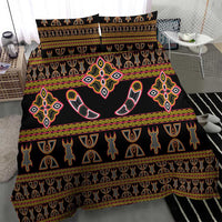 Bamenda Toghu Bedding Set Traditional Attire Pattern