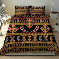 Bamenda Toghu Bedding Set Traditional Attire Pattern